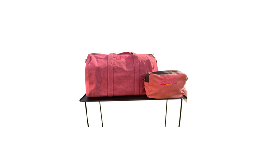 BOLSA DE VIAJE LONA Roja