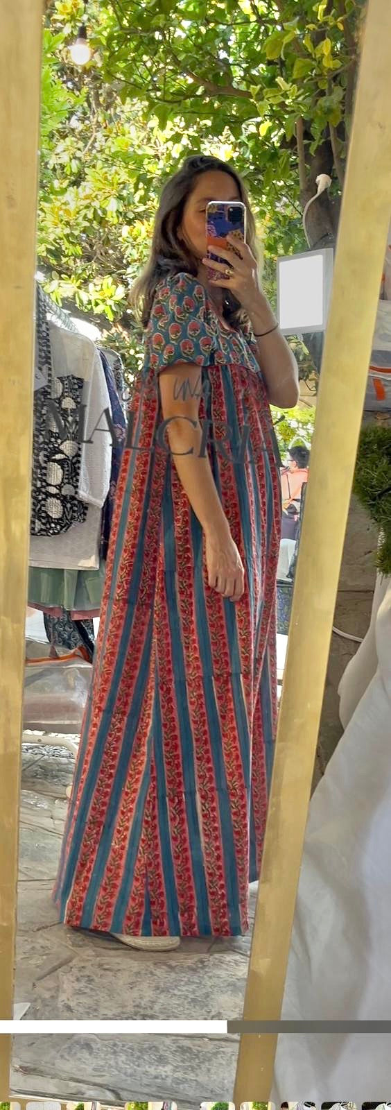 VESTIDO BOLONIA Rojo