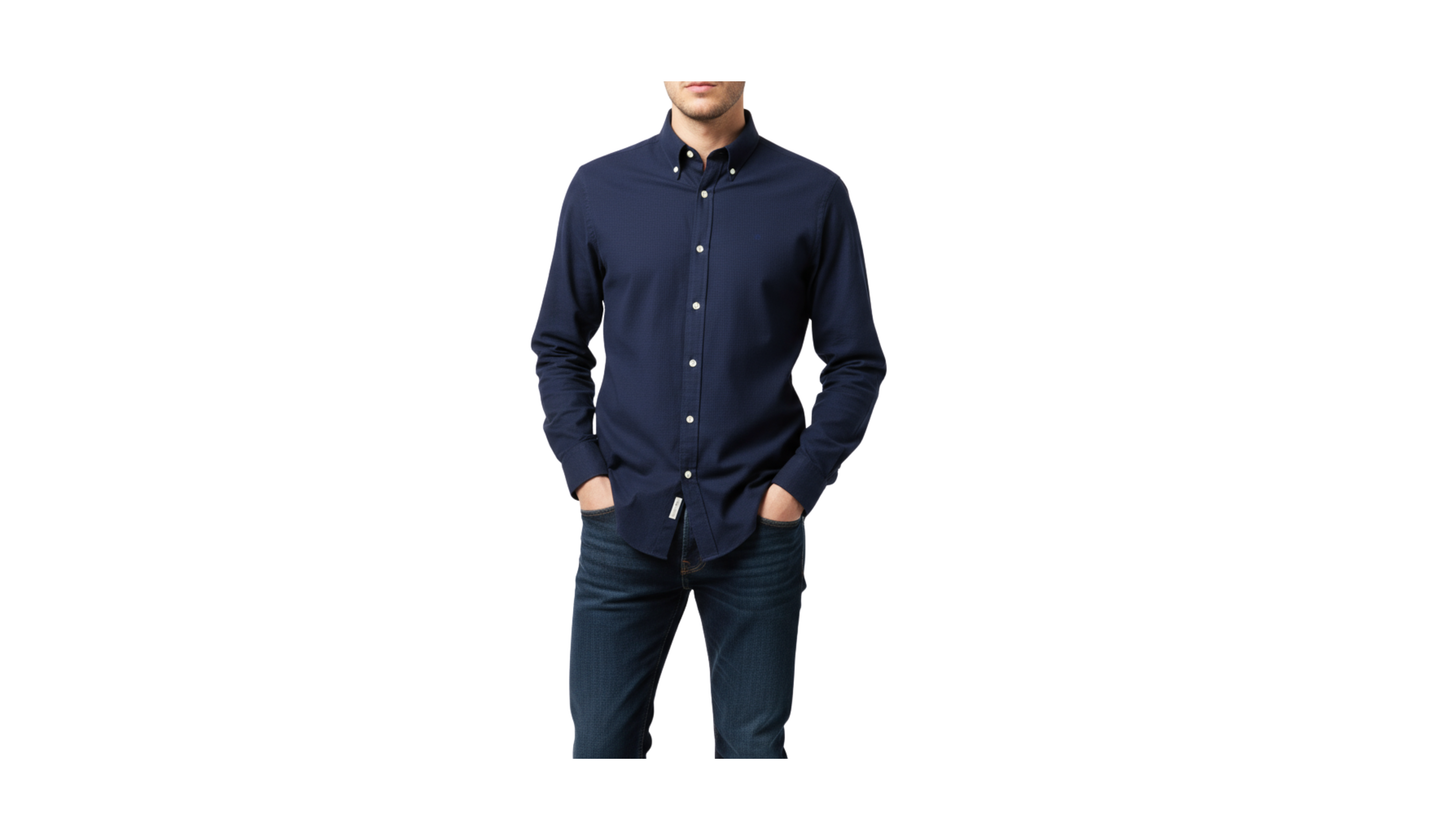 CAMISA OXFORD ALGODON