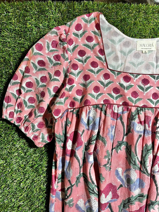 VESTIDO BOLONIA Salmon