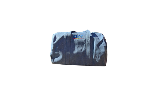 BOLSA DE VIAJE LONA AZUL