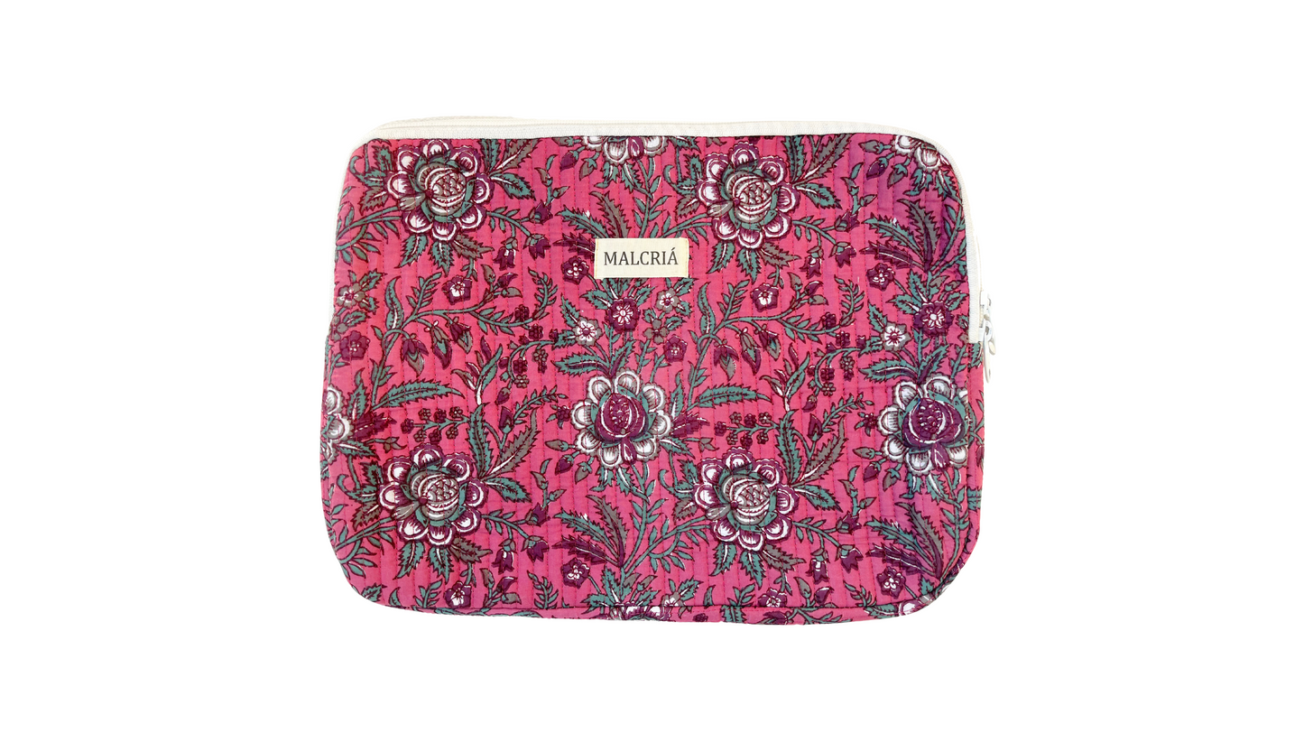 FUNDA PORTATIL (14") Rosaura Rosa