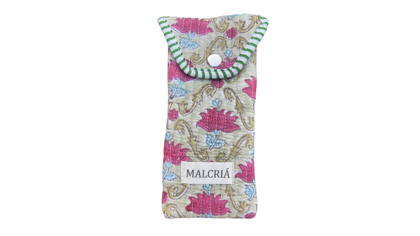 Funda de gafas Sinaí verde y amarillo