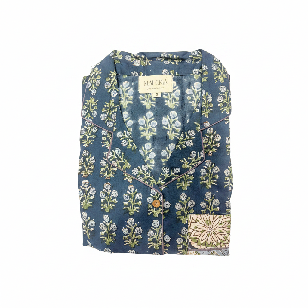 Pijama Largo AZUL MARINO