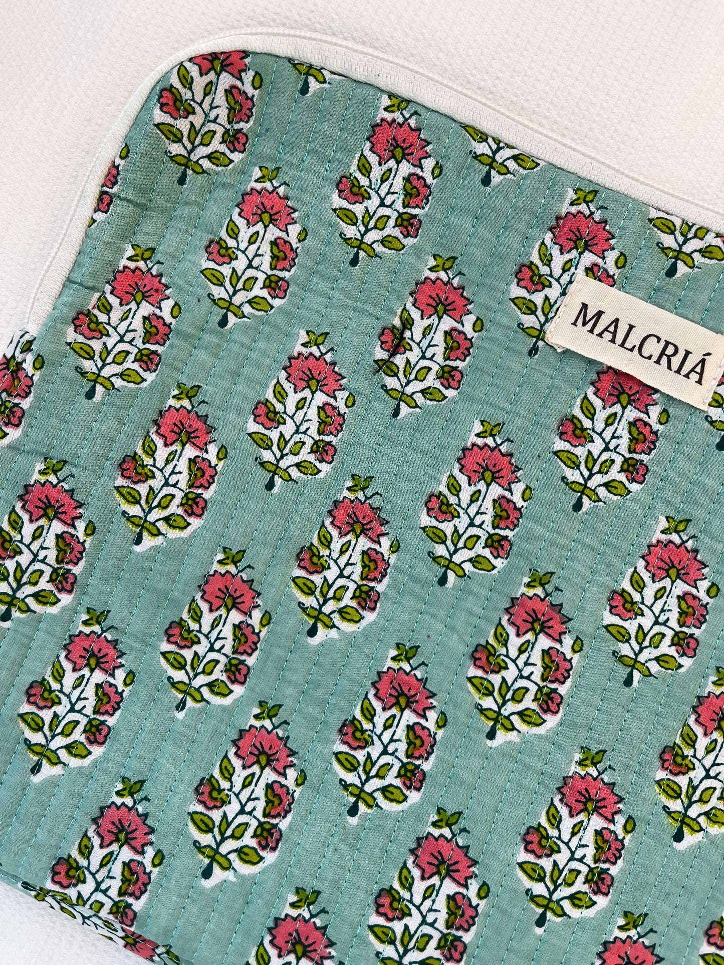 FUNDA PORTATIL (14") Iris turquesa
