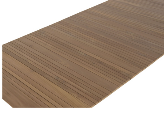 MESA COMEDOR TECA 200X90X74