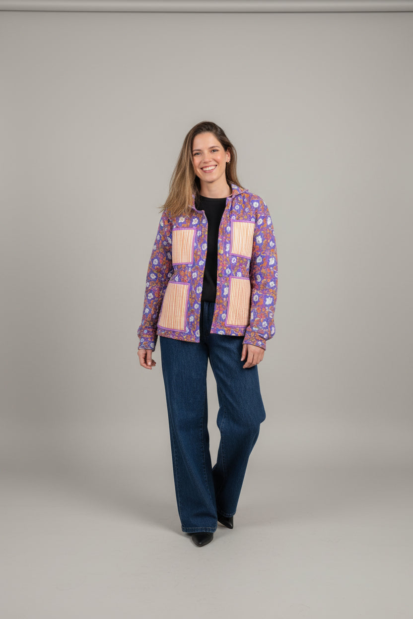 Chaqueta Rita morada