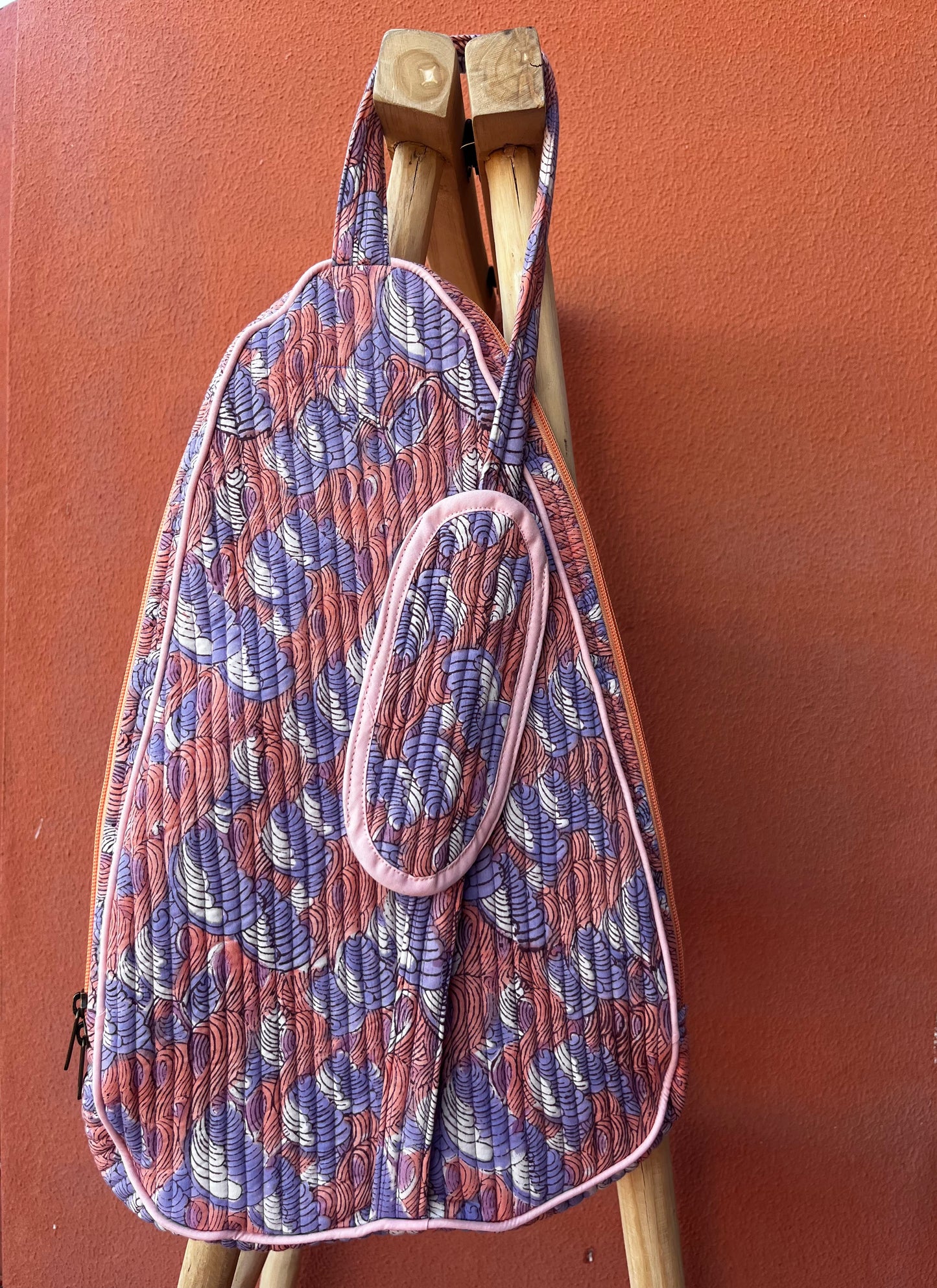 Funda de pala de padel coral