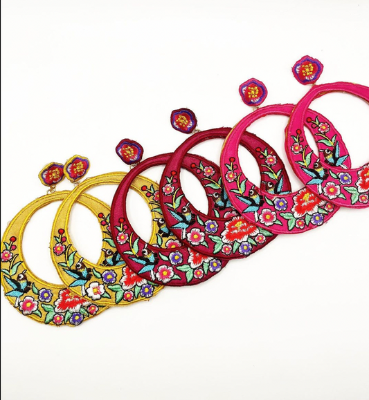 Pendientes Pascual Márquez Rosa - Malcriá