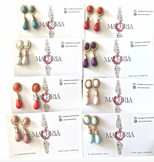 Pendientes Niña - Malcriá