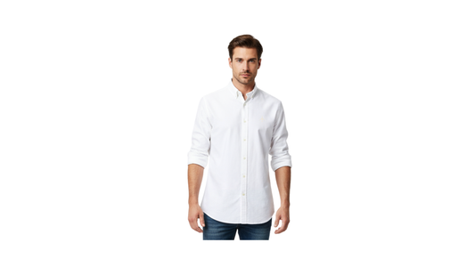 CAMISA OXFORD  BLANCO