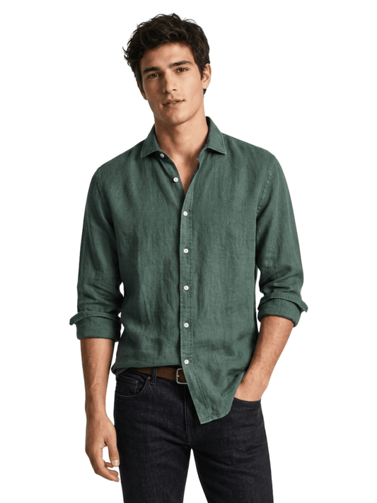 CAMISA LINO VERDE