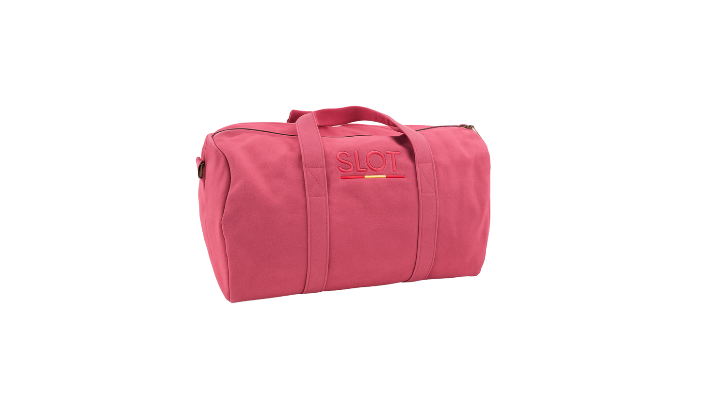 BOLSA DE VIAJE LONA Roja