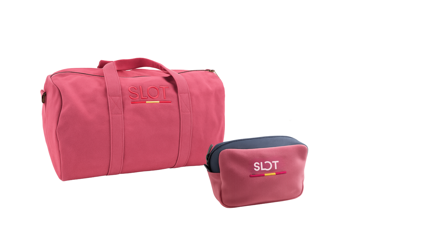 BOLSA DE VIAJE LONA Roja