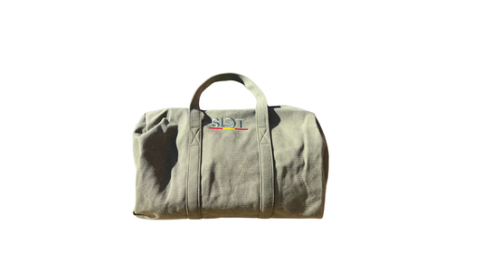 BOLSA DE VIAJE LONA VERDE