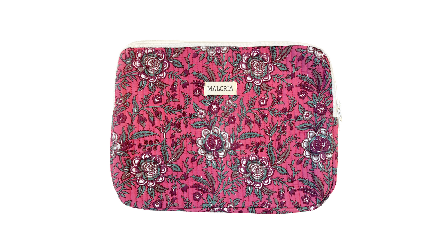 FUNDA PORTATIL (13") Rosaura Rosa