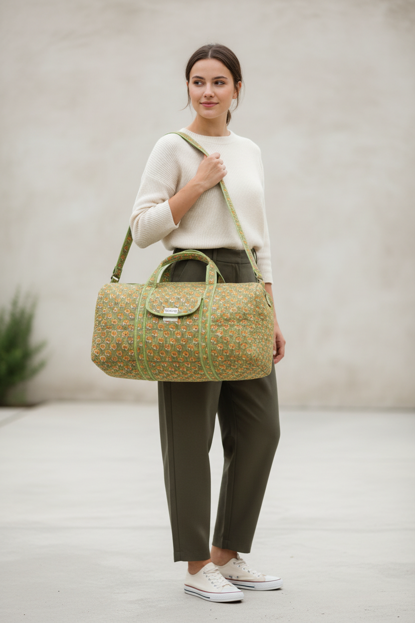 Bolsa de viaje Siena MAXI VERDE