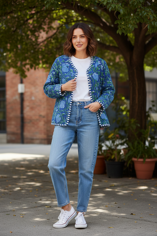 Chaqueta Victoria azul