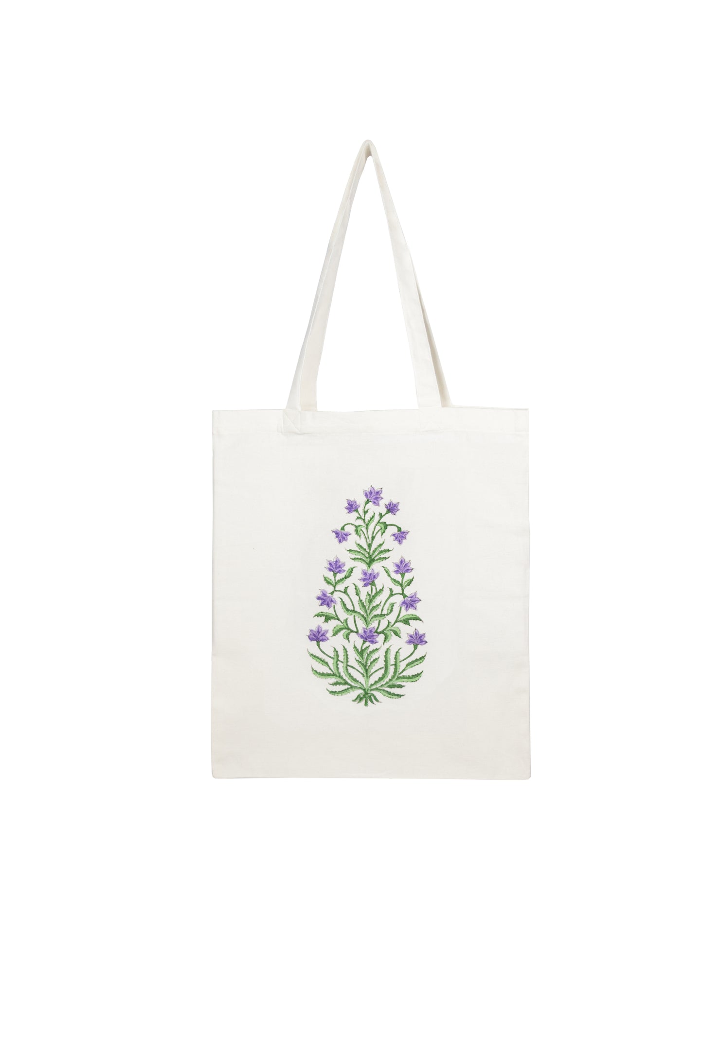 Tote bag Flores moradas