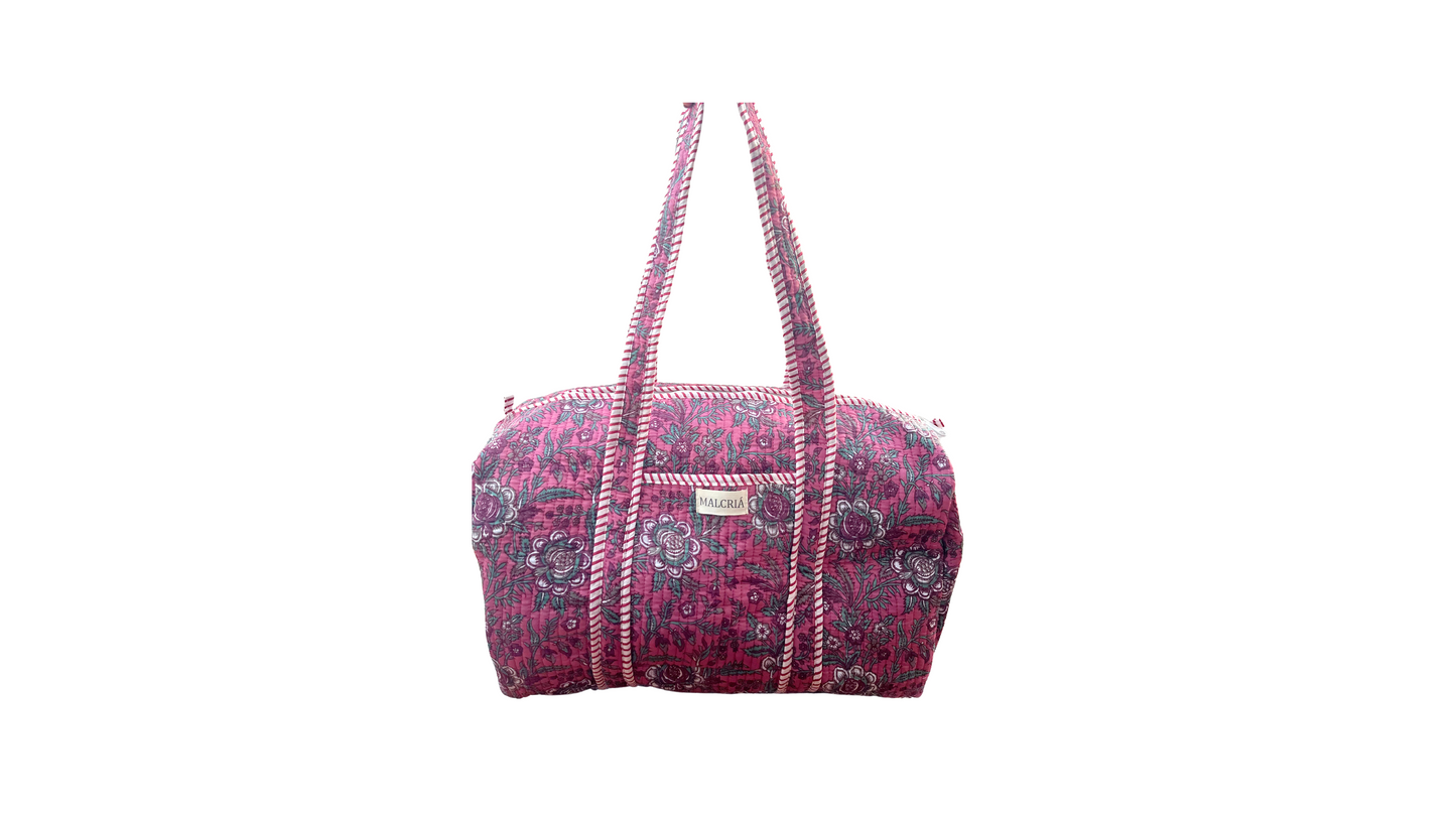 Bolsa de viaje Rosaura Rosa