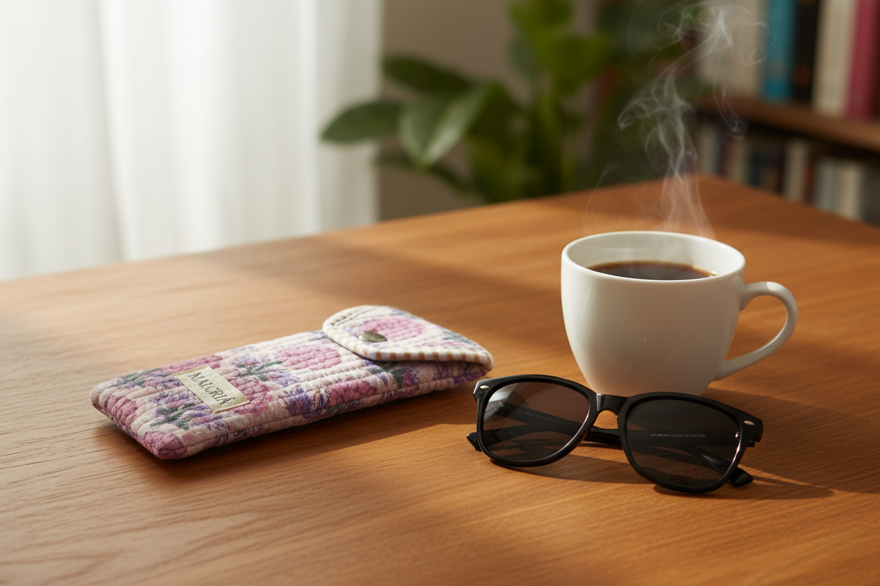 Funda de gafas Sinaí Salmón