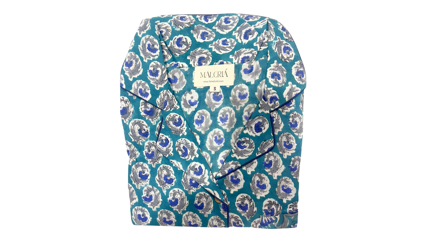 Pijama Largo AZUL