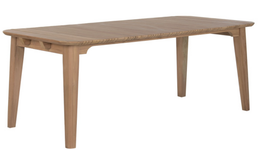 MESA COMEDOR TECA 200X90X74