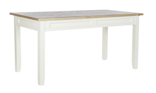 MESA COMEDOR PAULOWNIA 160X80X79 BEIGE