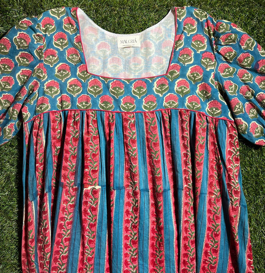VESTIDO BOLONIA Rojo