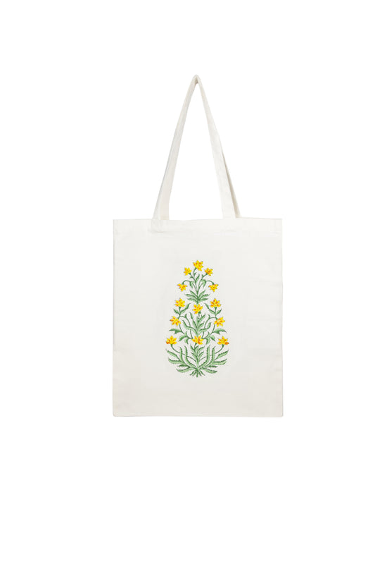 Tote bag Flores amarillas