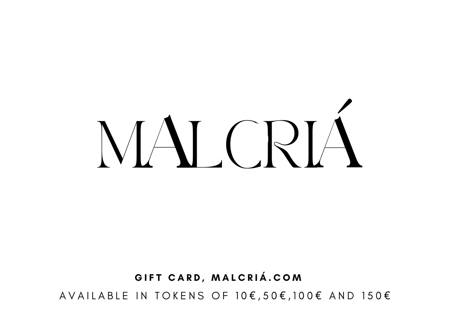 MALCRIÁ Gift Card