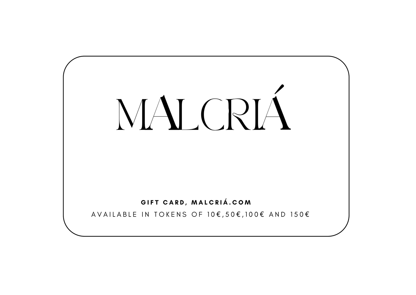 MALCRIÁ Gift Card